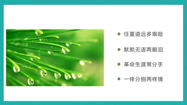 泛舟湖上通用PPT模板