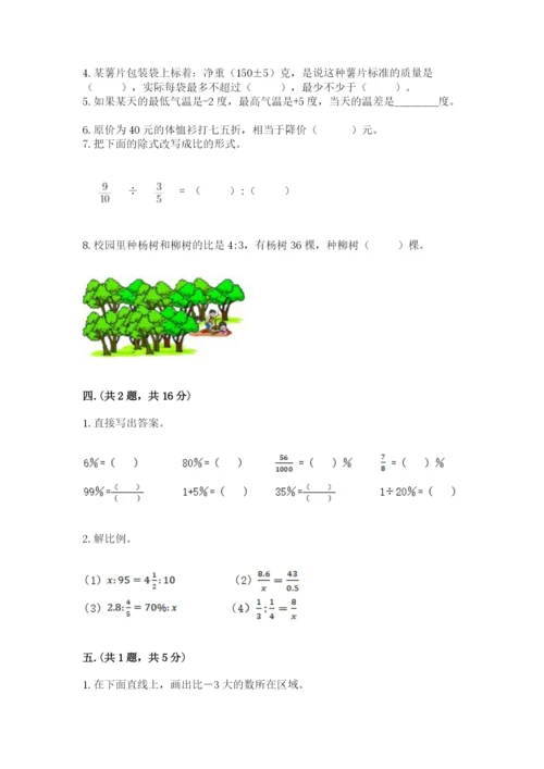 最新北师大版小升初数学模拟试卷及答案【典优】.docx