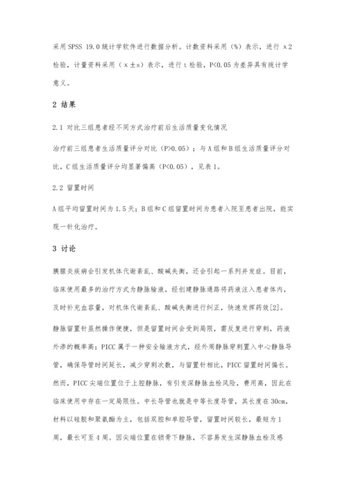 中长导管使用在胰腺炎患者治疗中的优点.docx