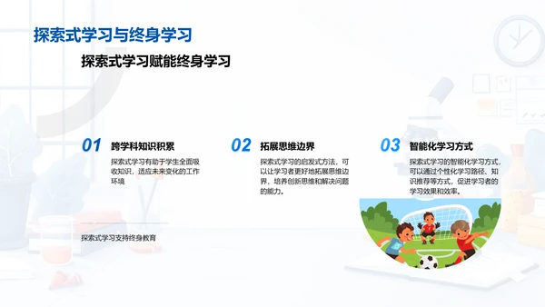 探索式学习报告PPT模板