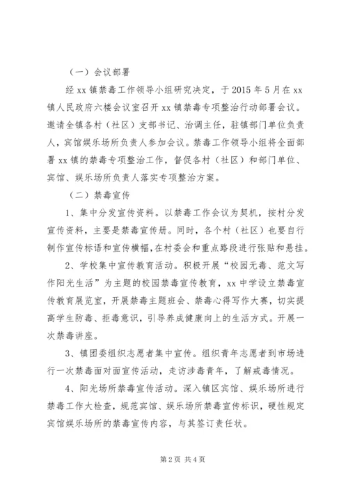 乡镇某年禁毒专项整治行动方案.docx