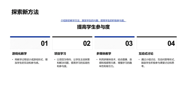 教育革新与发展探索PPT模板