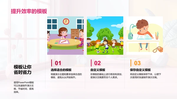 办公效率提升讲座PPT模板