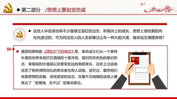 坚定理想信念忠诚履行职责党政党建支部团委学习忠诚党课