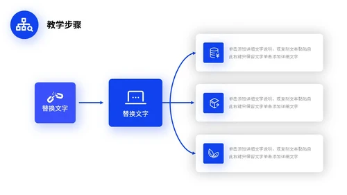 蓝色微立体形状教学设计课件教师说课PPT