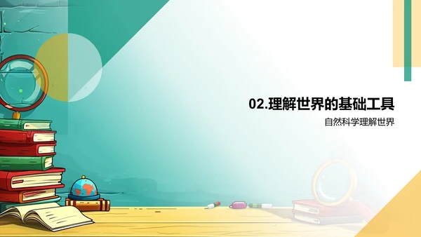 自然科学基础课PPT模板