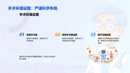 手术全程指导教学PPT模板