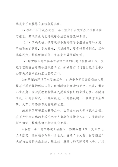 整治方案范文汇编十篇.docx