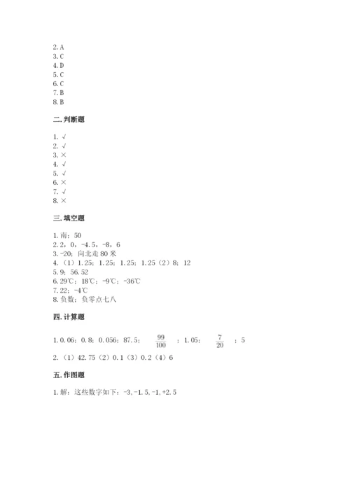 北京版六年级下册期末真题卷附参考答案（夺分金卷）.docx