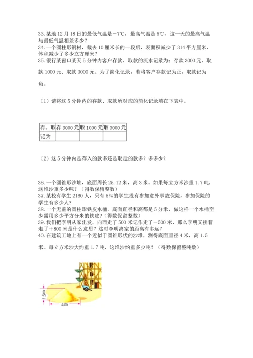 小升初数学应用题50道带答案.docx