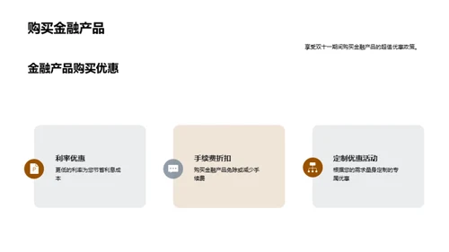 双十一金融优惠揭秘