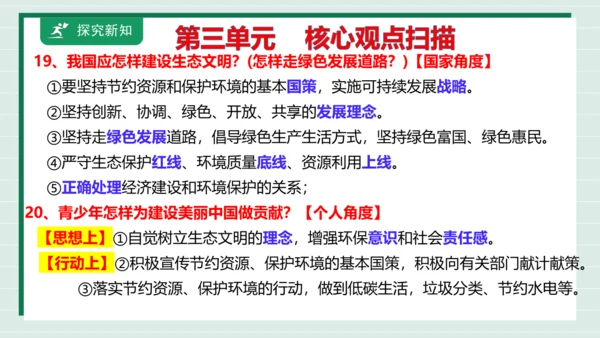 九上道法第三单元复习课件2024