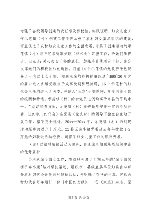 固本强基增强活力妇联基层组织建设抓出实效 (2).docx
