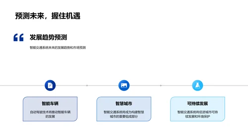 智能交通解决方案路演PPT模板