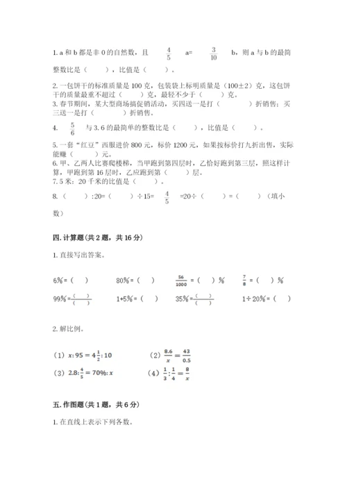 小学六年级下册数学期末卷附完整答案【必刷】.docx