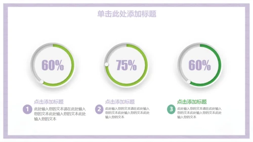 小清新商务工作汇报总结通用PPT模板