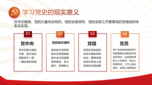 党支部党员学习工作总结汇报计划动态PPT模板