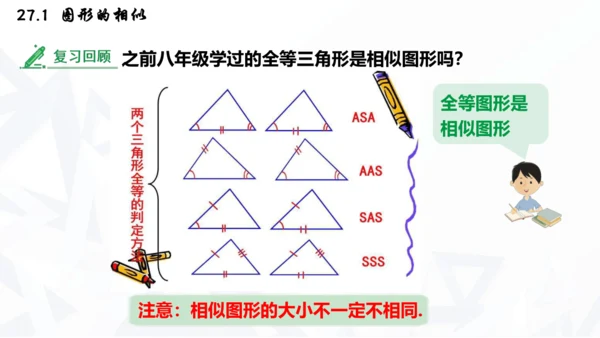 27.1  图形的相似课件（共30张PPT）