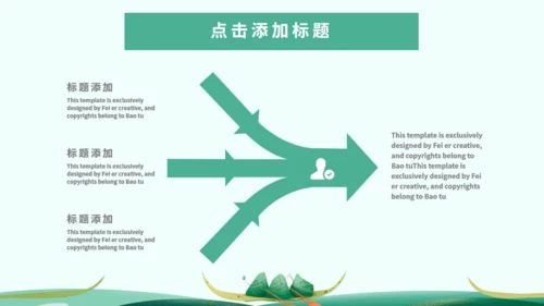 端午节习俗介绍绿色通用PPT