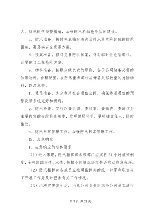 防汛抗洪救灾应急处置预案.docx