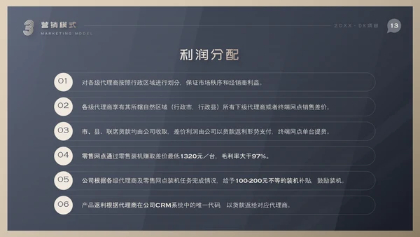 市场营销项目方案PPT模板