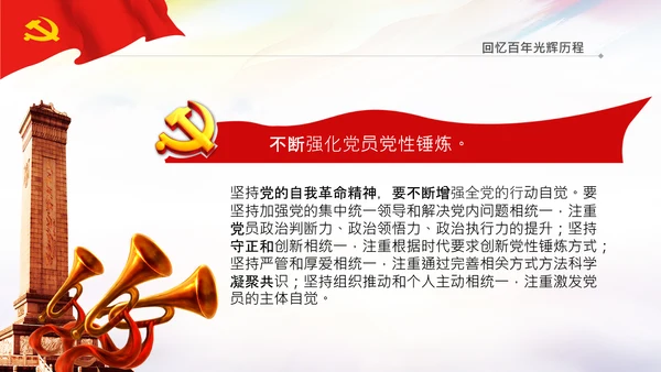 学习坚持自我革命十个坚持党课党支部PPT课件
