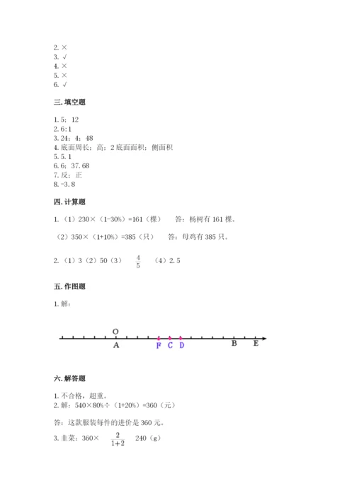 莱芜市小升初数学测试卷完整版.docx