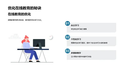 3D风IT互联网教学课件PPT模板