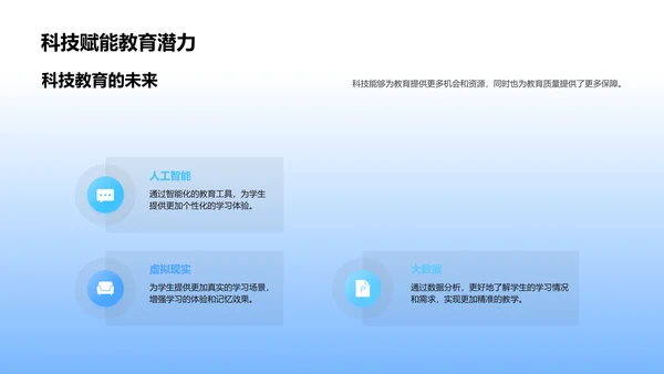 科技助力教育实践
