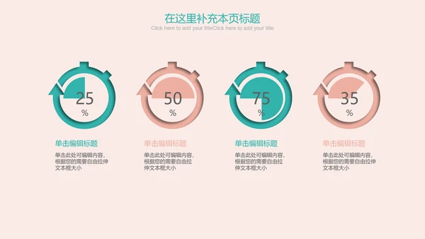 创意清新简约时尚医学医疗动态ppt模板