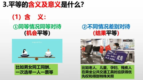 第七课  尊重自由平等  复习课件（24张PPT ）