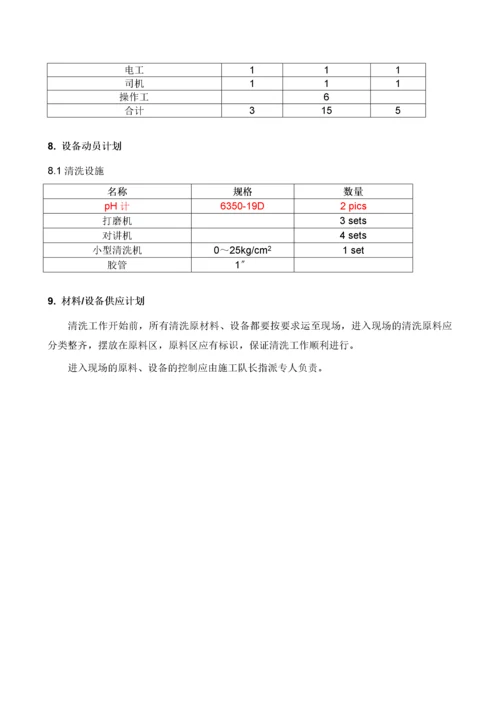 不锈钢储罐内表面清洗施工方案.docx