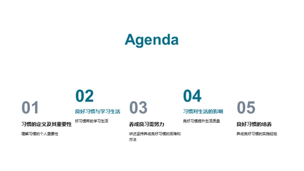 习惯的力量