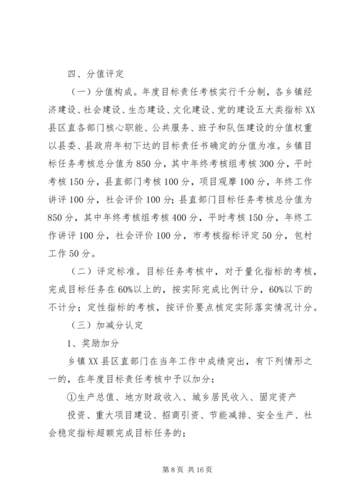 领导干部考核实施方案.docx