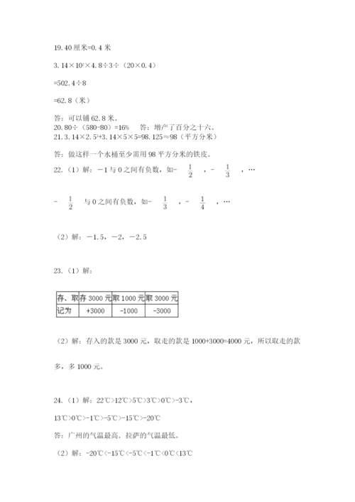 六年级小升初数学应用题50道（考试直接用）.docx