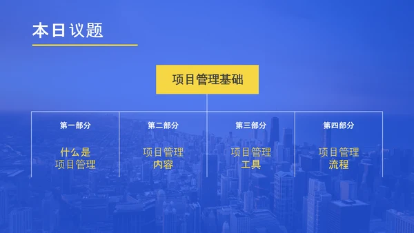 项目管理人员系列企业内训ppt模板