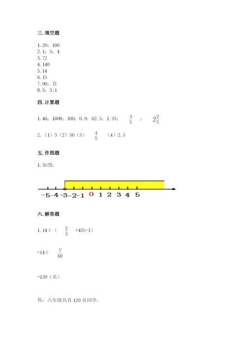 小升初六年级期末试卷精品加答案.docx