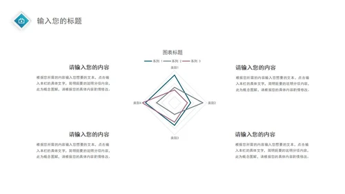 蓝色简约风医疗报告PPT模板