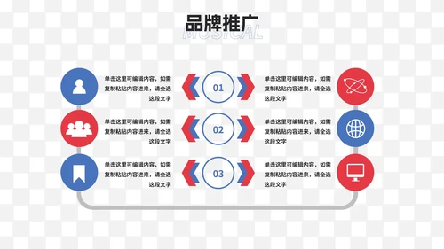 现代时尚高级品牌营销市场方案PPT模板