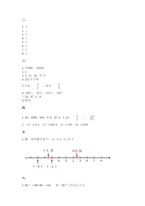 成都外国语学校小升初数学试卷附答案（名师推荐）.docx