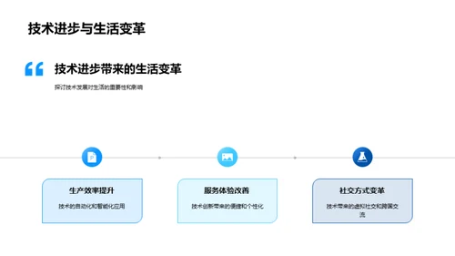 科技与生活的交织