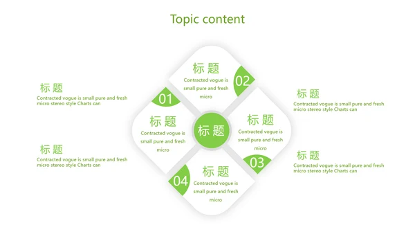 绿色健康猪肉动态PPT模板