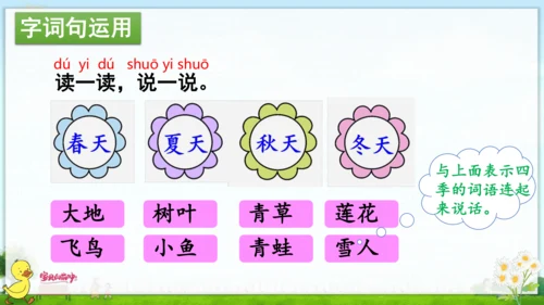 统编版语文一年级上册第四单元口语交际+语文园地四 课件