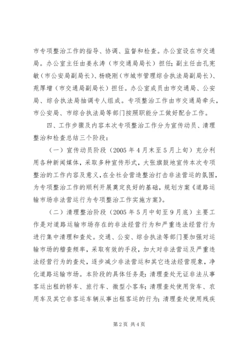 道路运输违法营运行为专项整治实施方案 (4).docx