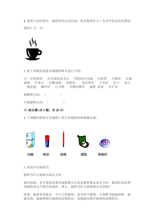 教科版小学科学二年级下册 期末测试卷（精华版）.docx