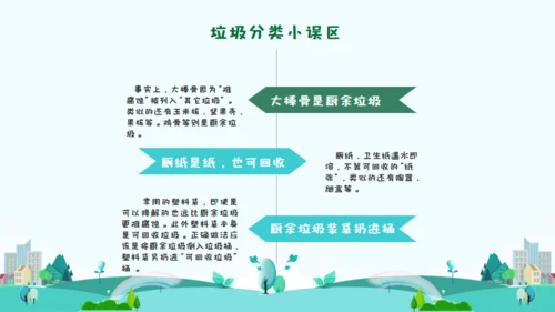 垃圾分类主题班会通用PPT模板