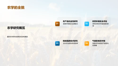 农学进展与未来