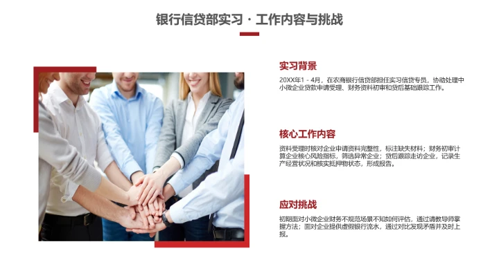 会计学专业大学生求职个人能力综合展示职业生涯规划