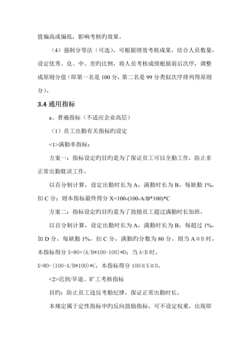 绩效考核指标设定方案.docx