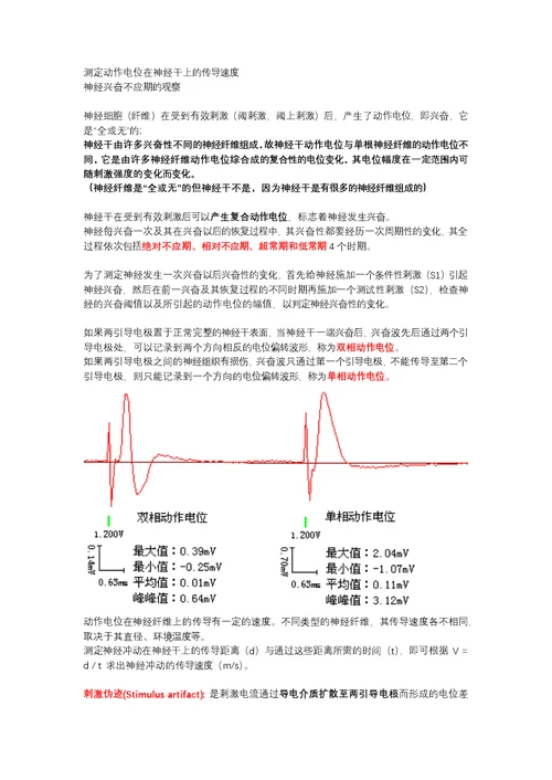 动物生理学实验期末复习总结